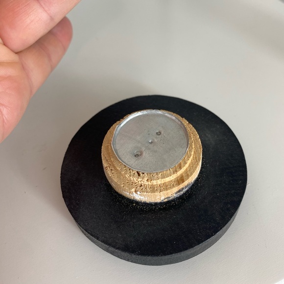 Vintage Wooden Hand Made Smoking Figurines Oregon Mauchleys 1990’s Santa Frosty - Picture 8 of 14